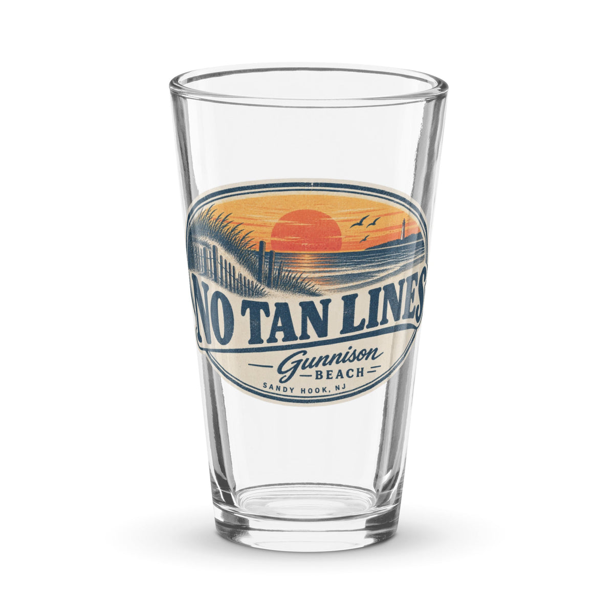 Gunnison Pint Glasses - 4 Different Designs - Buy 4 and Save